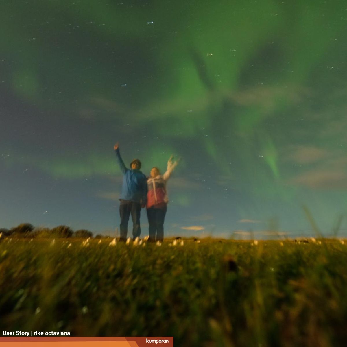 Menyaksikan Indahnya Tarian Lady Aurora Di Islandia Kumparan Com
