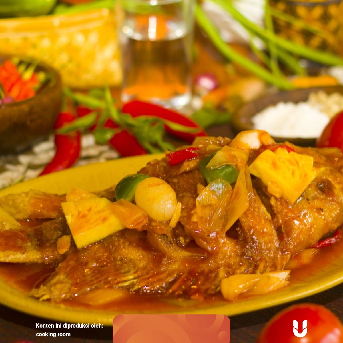 Nila Goreng Saus Pedas Manis