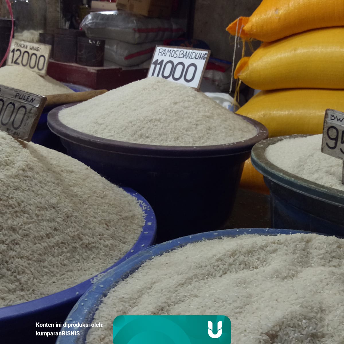 Awal 2018 Harga Beras Medium Di Pasar Naik Rp 1 000 Kg Kumparan 