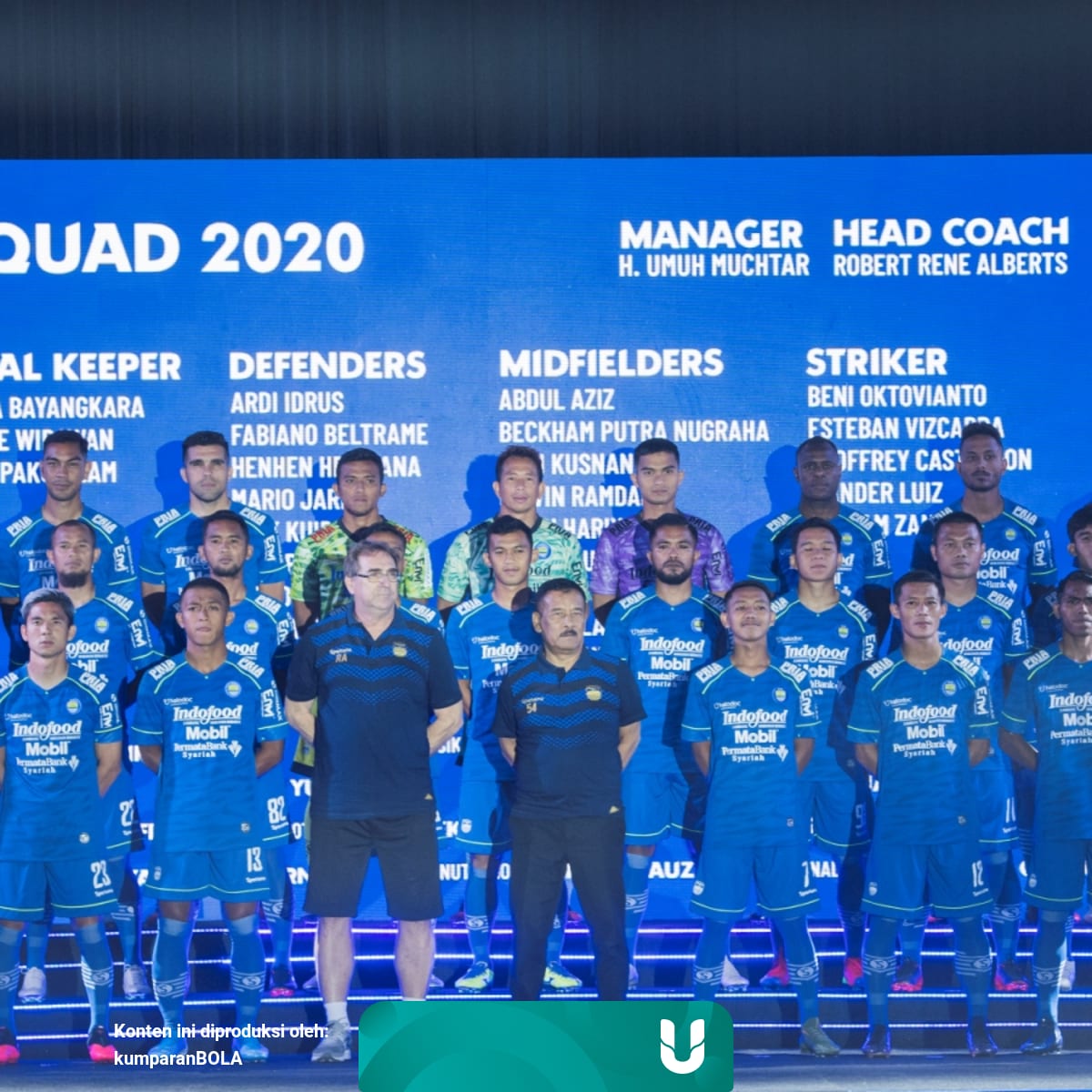 Foto Persib Perkenalkan Tim Dan Jersi Baru Untuk Liga 1 2020 Kumparan Com