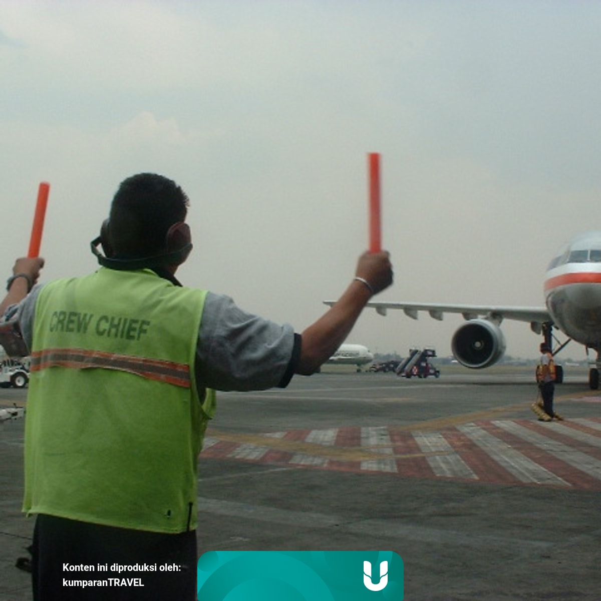 Syarat Menjadi Juru Parkir Pesawat : Apalagi jika dilakoni ...