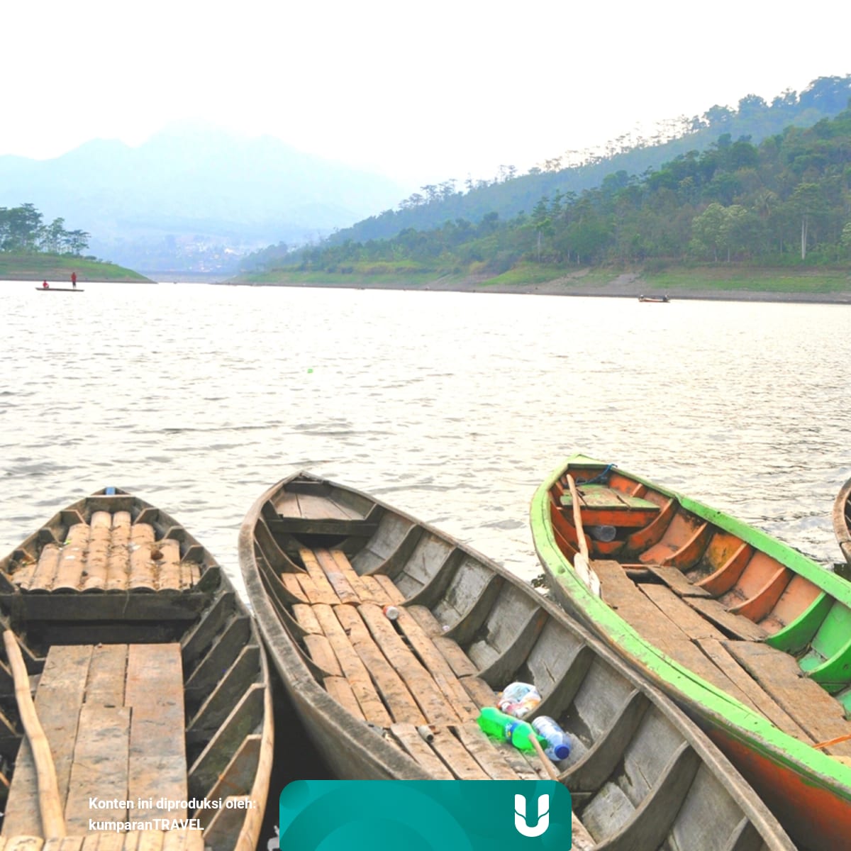 Waduk Selorejo Bendungan Di Malang Yang Dikelilingi Tiga Gunung Kumparan Com