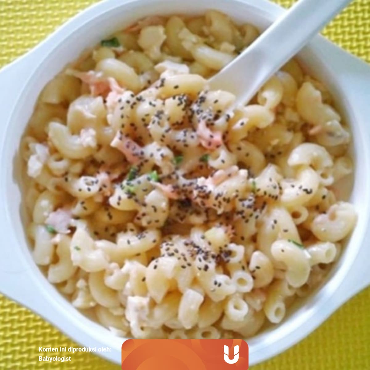 Makaroni Salmon Carbonara Mpasi 11 M Kumparan Com