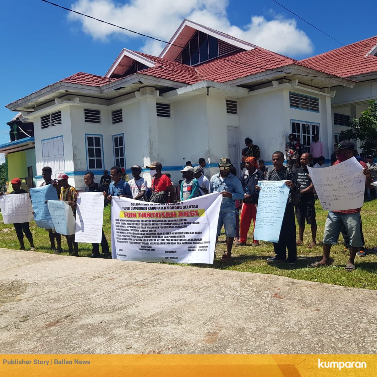 Pemuda Di Sorong Selatan Desak Bawaslu Tindak Oknum Asn Terlibat Politik Praktis Kumparan Com