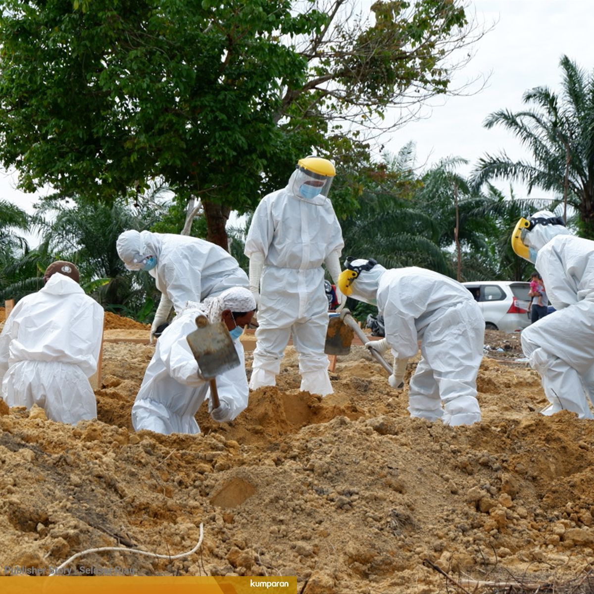 Cerita Penggali Kubur Corona Di Pekanbaru 7 Bulan Insentif Tak Dibayarkan Kumparan Com