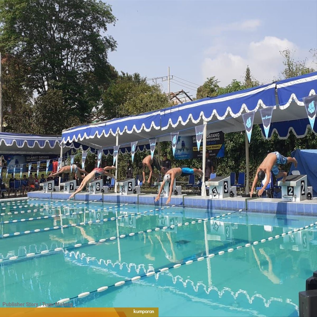 Kolam Renang Direvitalisasi Atlet Di Malang Kesulitan Latihan Kumparan Com