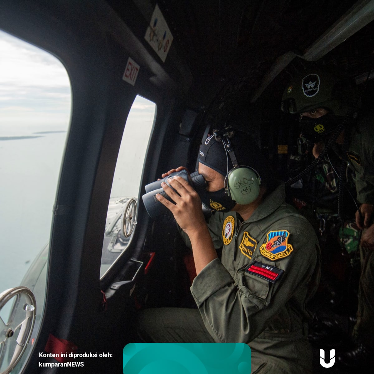 Foto Pencarian Pesawat Sriwijaya Air Sj 182 Dari Udara Kumparan Com