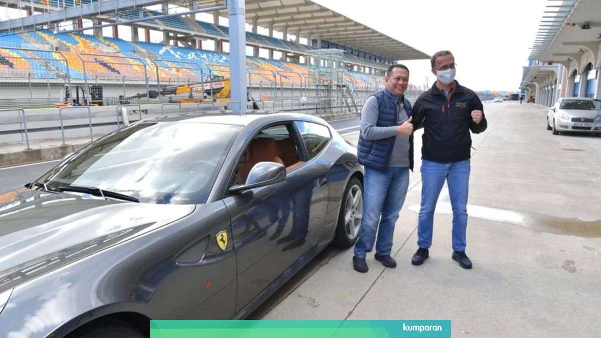 Bamsoet Jajal Sirkuit F1 Istanbul Park Turki Naik Ferrari Kumparan Com