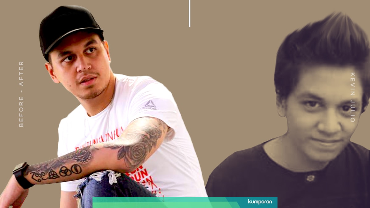 Penampilan Kevin Julio Sebelum Dan Sesudah Bertato Kumparan Com
