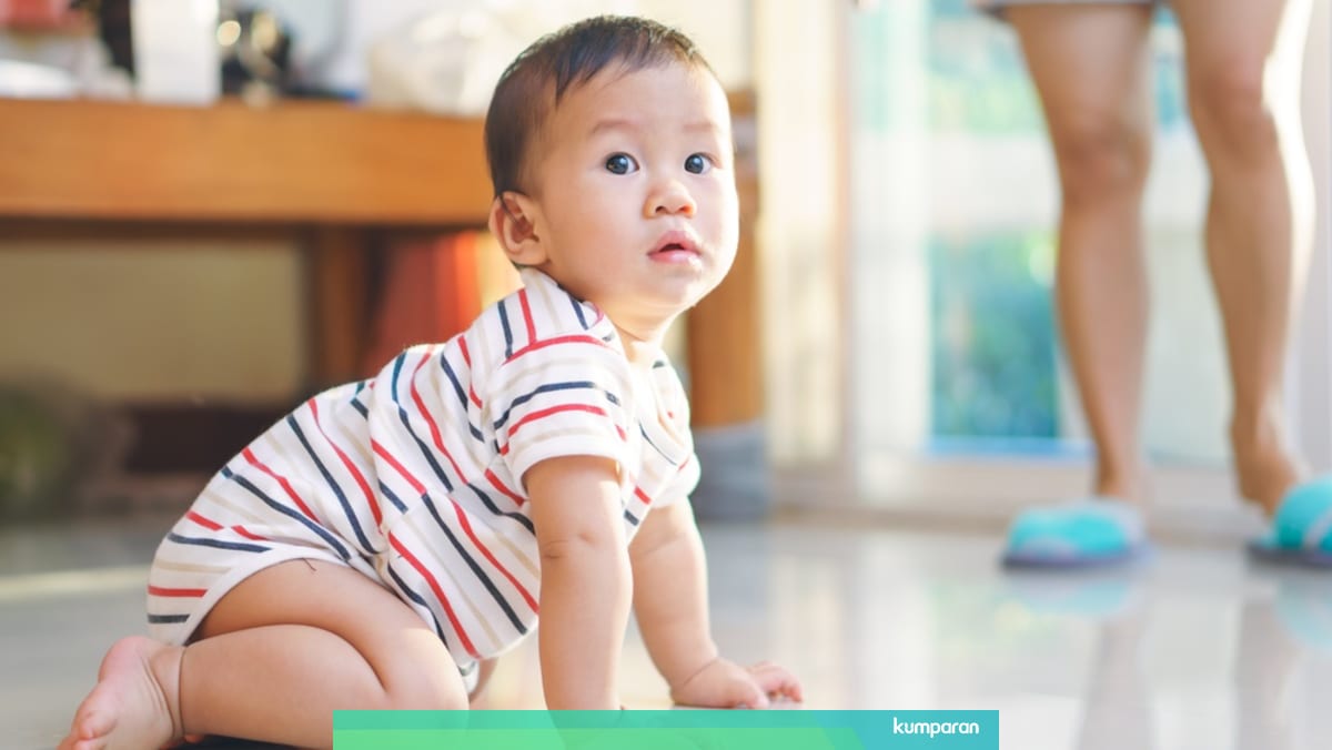5 Alasan Keterlambatan Bayi Merangkak Kumparan Com