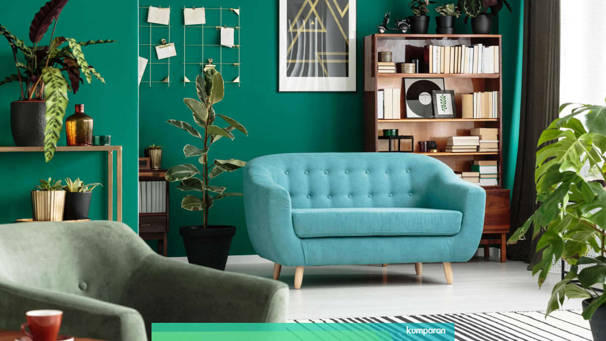 Tips Mendekorasi Rumah Dengan Sentuhan Warna Hijau Kumparan Com