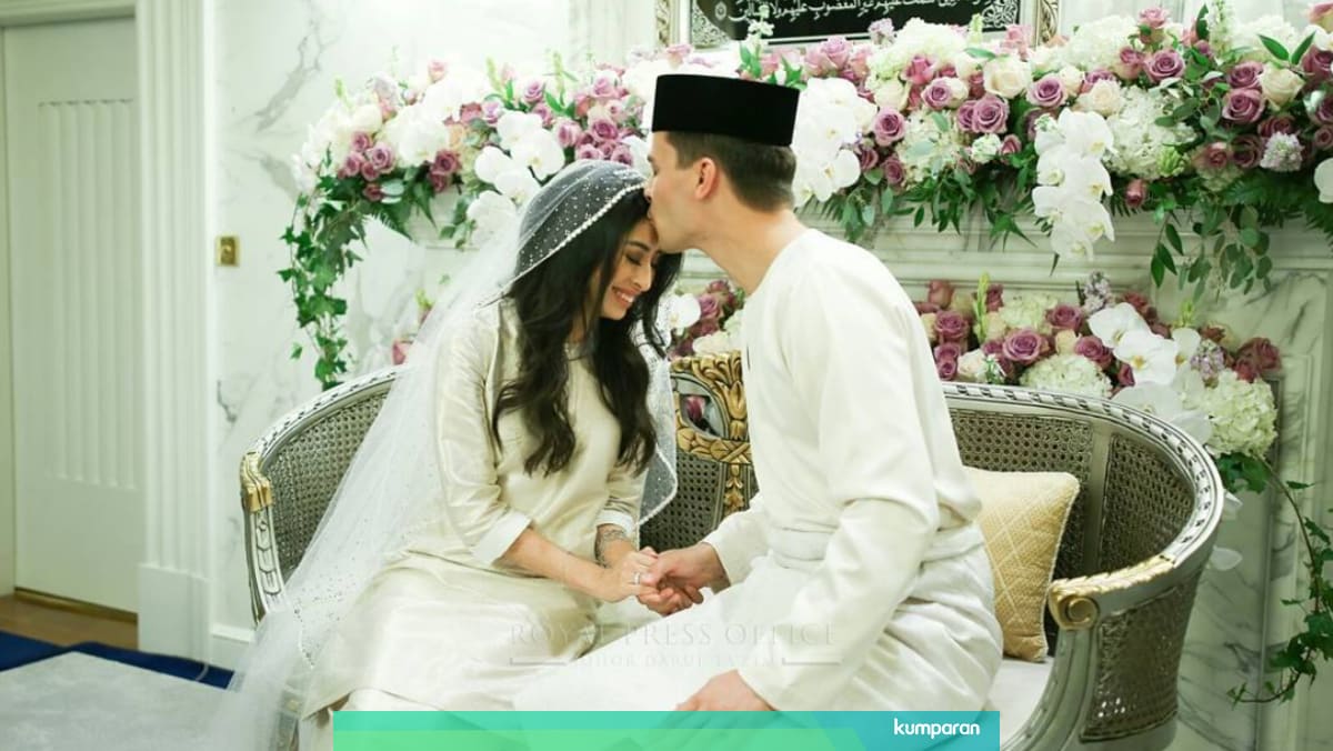 Kemeriahan Pernikahan Putri Sultan Johor Dengan Pria Belanda