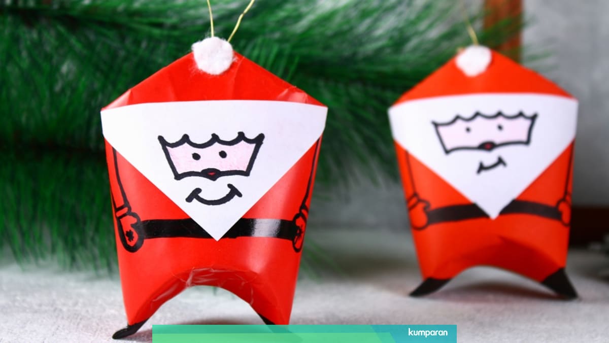 Buat Sendiri Hiasan Pohon Natal Dari Karton Bekas Tisu Gulung Kumparan Com