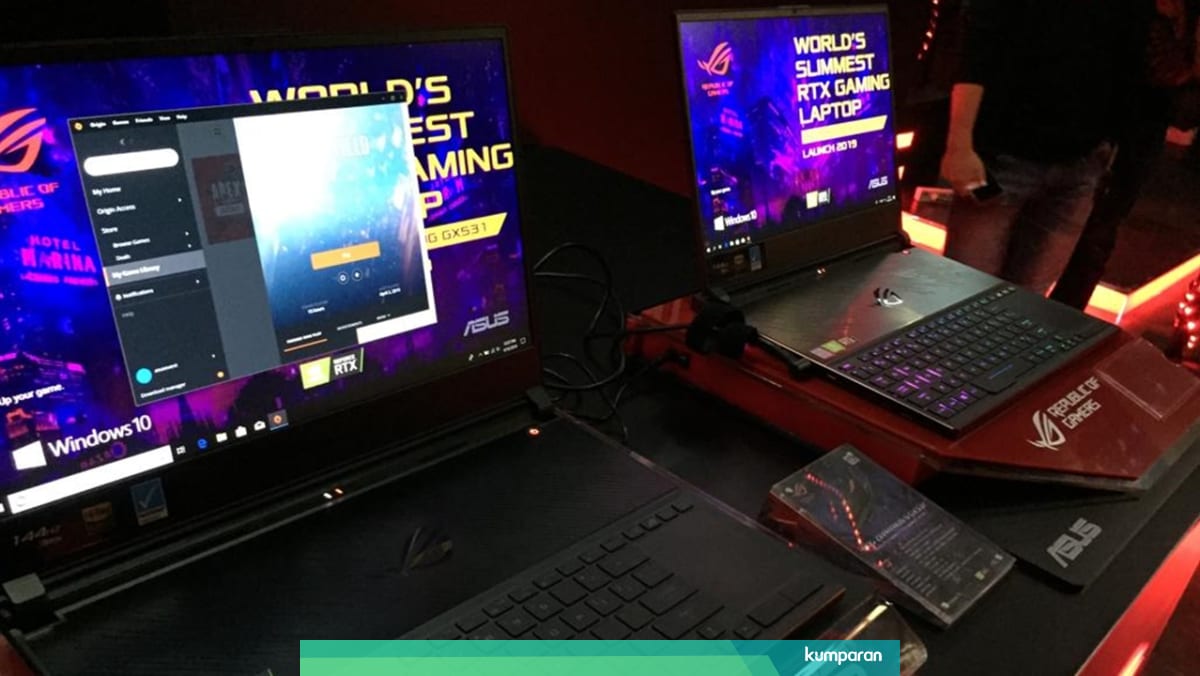 Asus Bawa Laptop Gaming Tertipis Dunia Ke Indonesia Harga Rp 56 Juta Kumparan Com