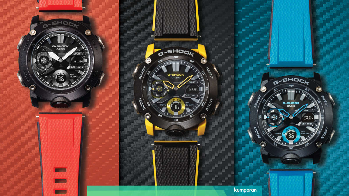 Carbon Core Guard Jam Tangan Paling Slim Ringan Dari G Shock Kumparan Com