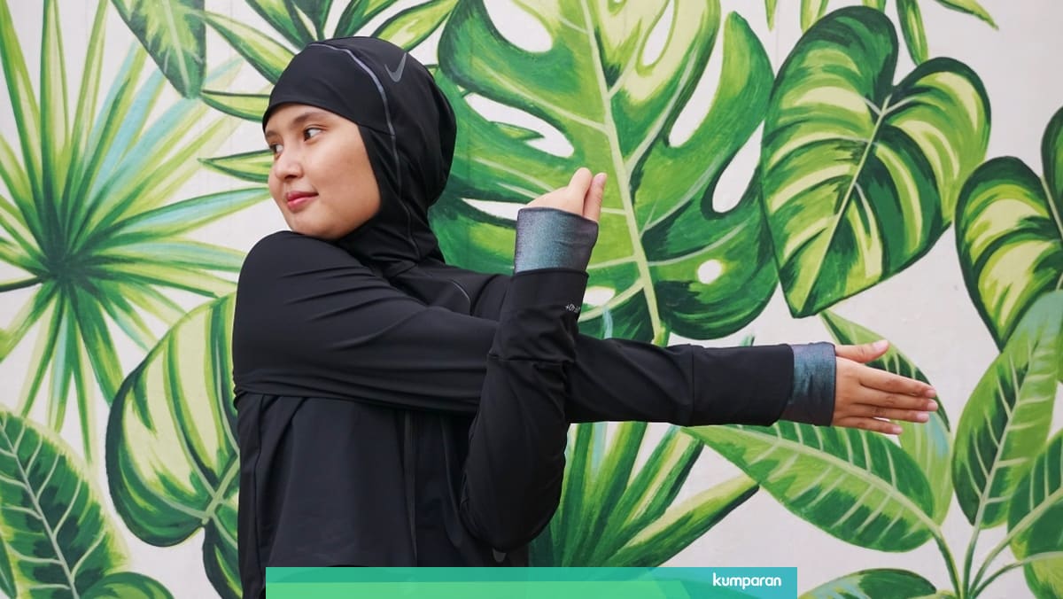 Review Nike Victory Swimsuit Pakaian Renang Muslimah Seharga Rp 8 4 Juta Kumparan Com