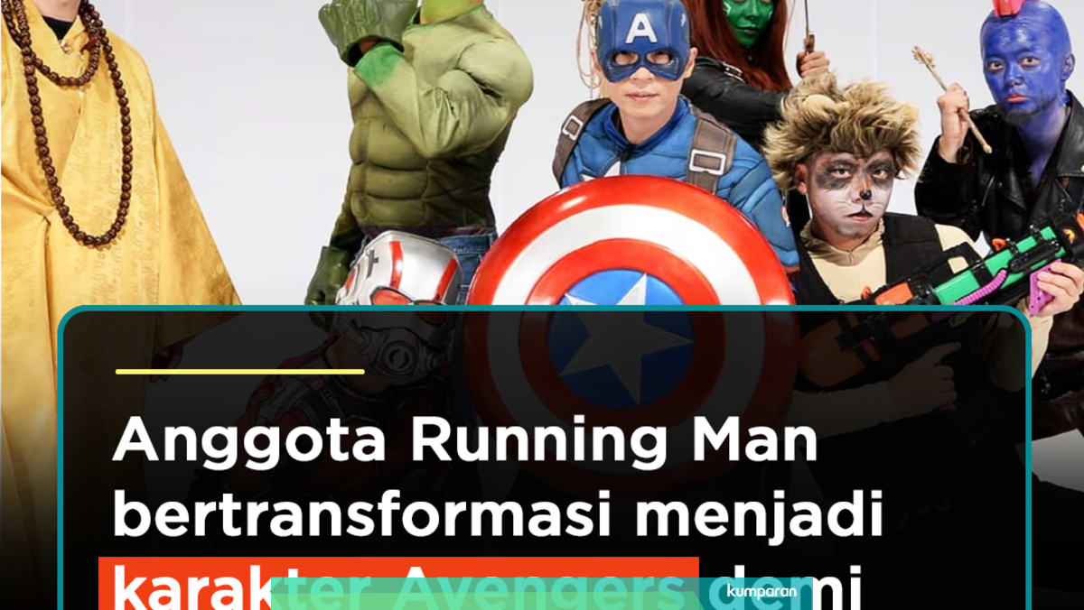 Running Man Jadi Avengers Kumparan Com