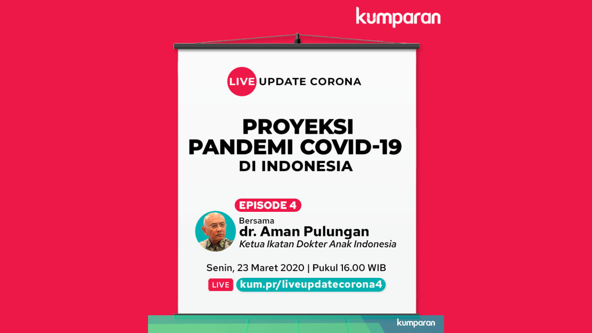 Live Streaming Proyeksi Pandemi Covid 19 Di Indonesia Bersama Dr Aman Pulungan Kumparan Com