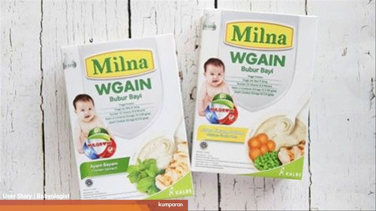 Review Bubur Bayi Milna Wgain Kumparan Com