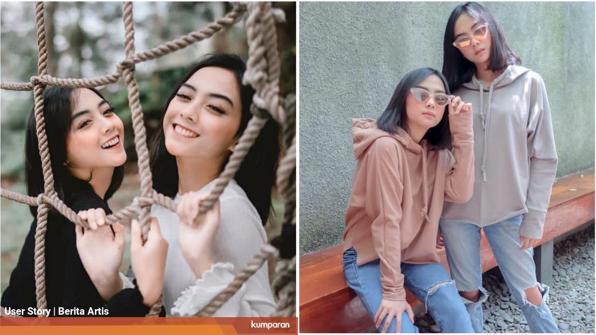 7 Gaya Stylish Pacar Rizky Febian Bersama Kembarannya Kumparan Com
