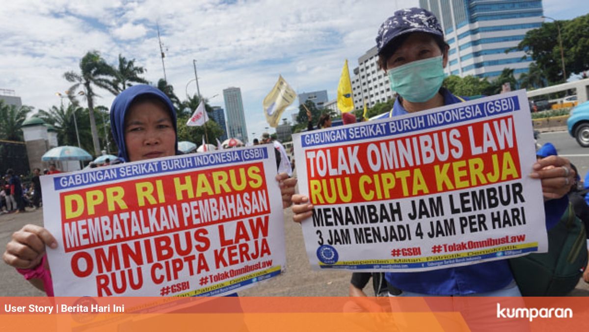 Omnibus Law Ruu Cipta Kerja Disahkan Anak Stm Jadi Trending Topic Kumparan Com