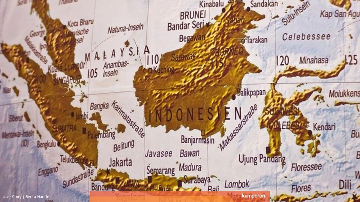 Batas Batas Wilayah Indonesia Secara Lengkap Kumparan Com