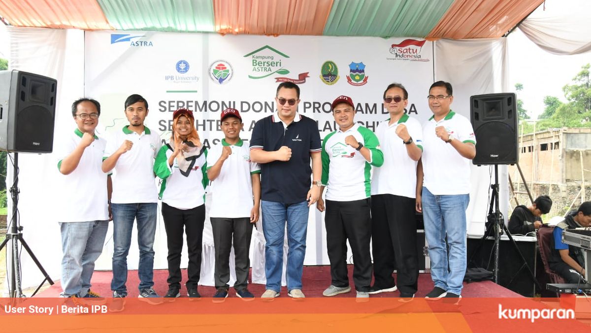 ipb dan astra resmikan program desa
