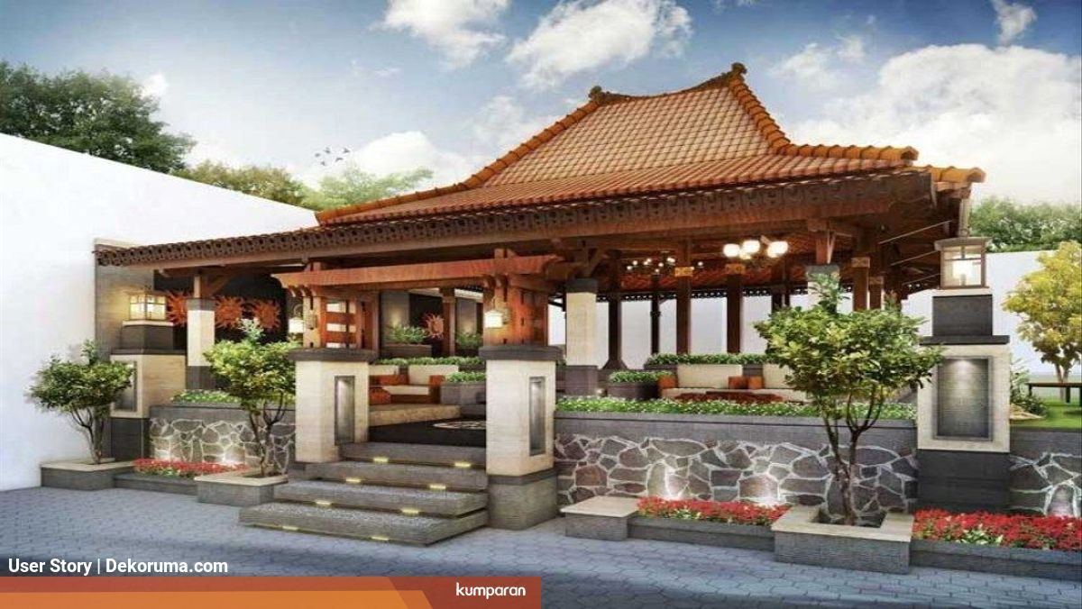 5 Desain Rumah Joglo Modern Tradisional Yang Kekinian Kumparan Com