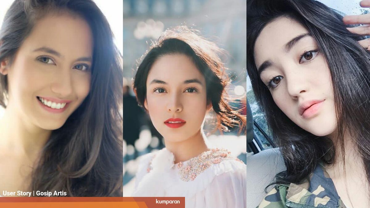 8 Seleb Cantik Berdarah Campuran Kumparan Com
