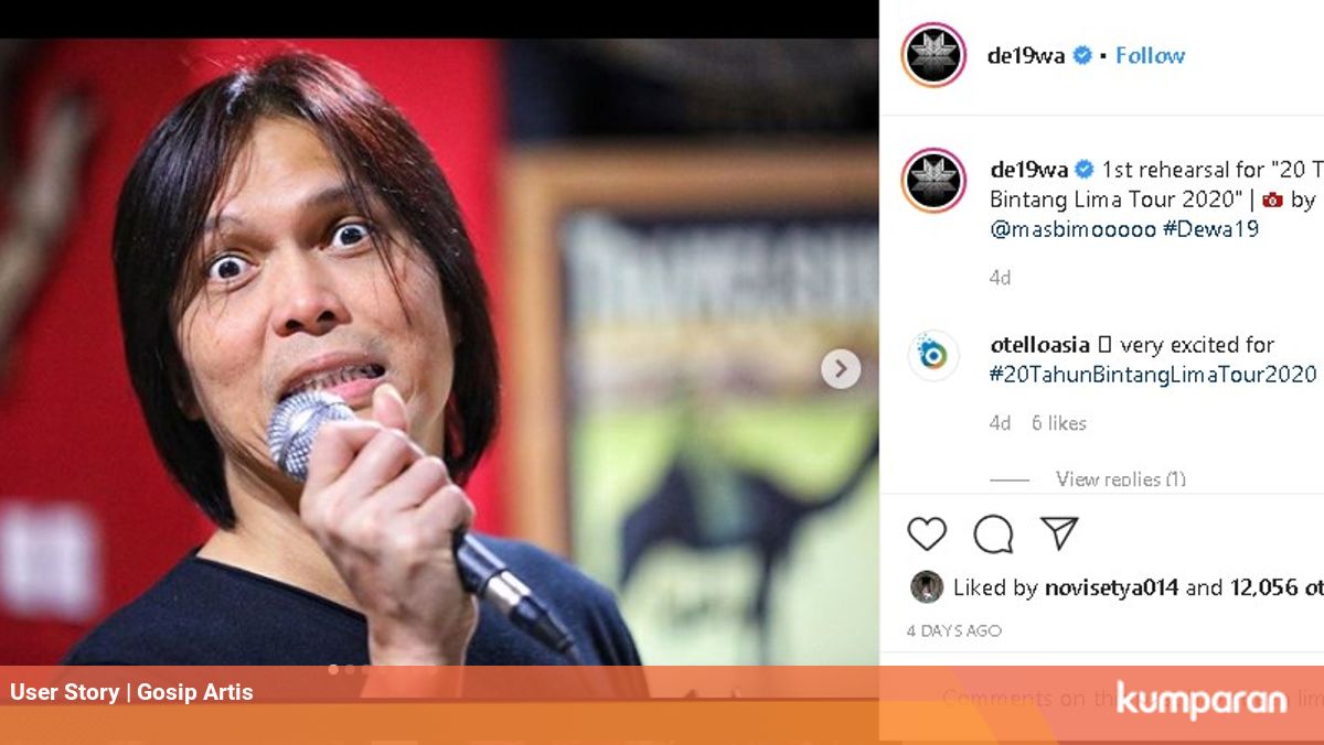 Kangen Dewa 19 Simak Yuk Rangkaian Konsernya Ada Once Dan Dul Kumparan Com