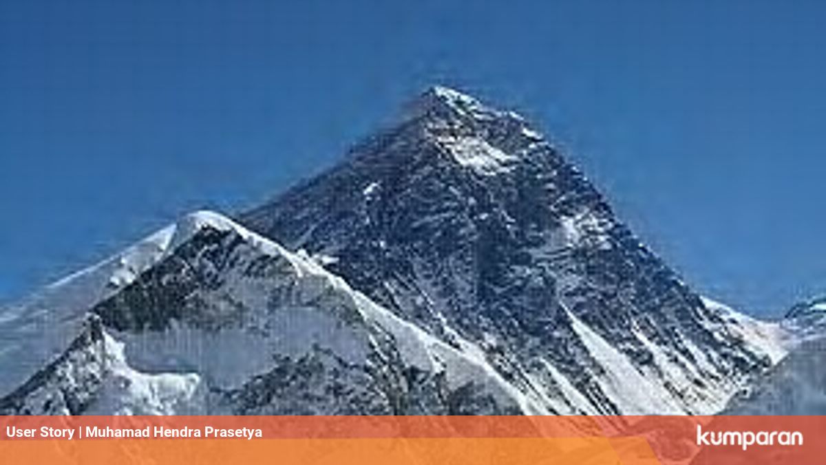 Fakta Di Balik Gunung Everest Kumparan Com