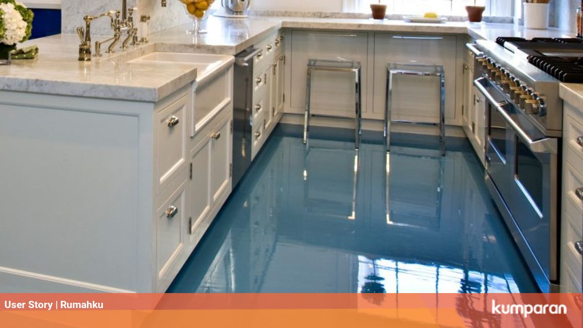 lapisan lantai sebelum proses epoxy