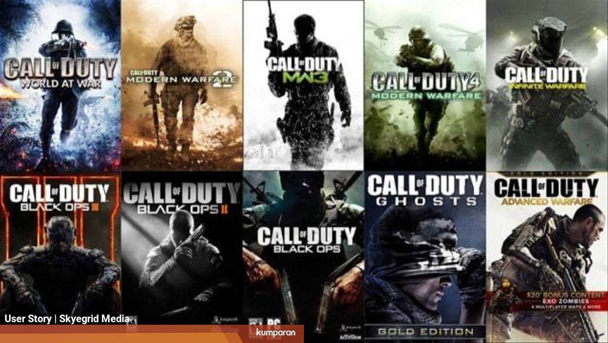 Seri Call Of Duty Telah Terjual Sebanyak 300 Juta Kopi Kumparan Com