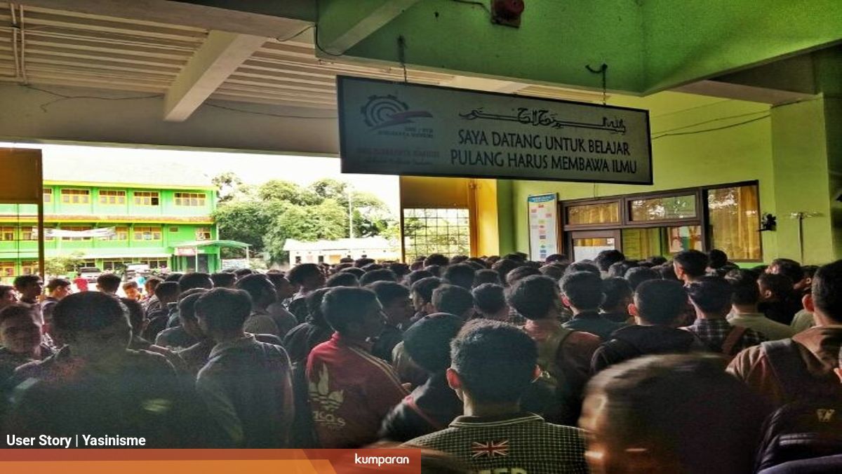 Bkk Smk Binakarya Mandiri Bekasi Dikepung Ratusan Remaja Dan Orang Dewasa Kumparan Com