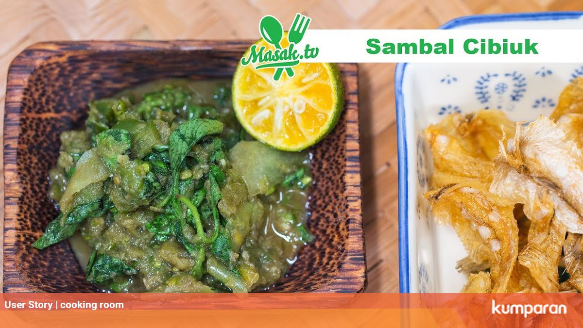 Sambal Cibiuk Khas Garut Kumparan Com