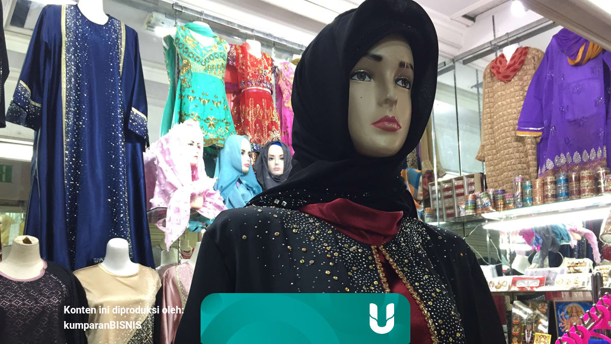 Belum Ada Kenaikan Harga Baju Gamis Impor Arab Saudi - Baju gamis arab tanah abang