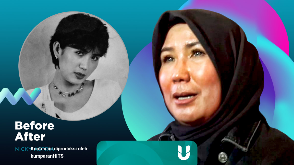 Perubahan Penampilan Lady Rocker 80 An Nicky Astria Kumparan Com