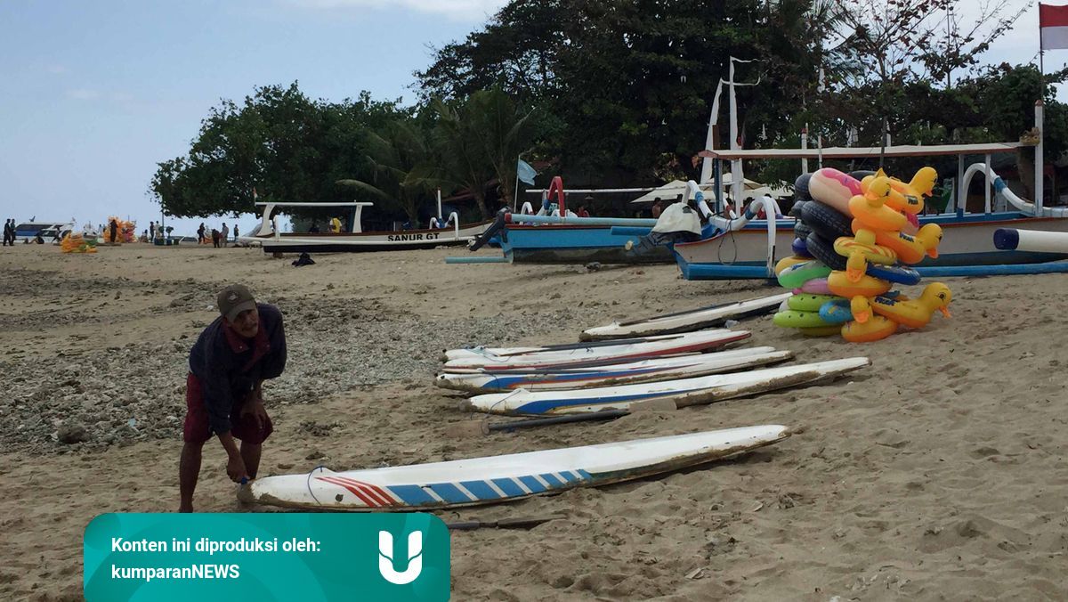 Nasib Kano Di Pantai Sanur Yang Kini Sepi Penyewa Kumparan Com