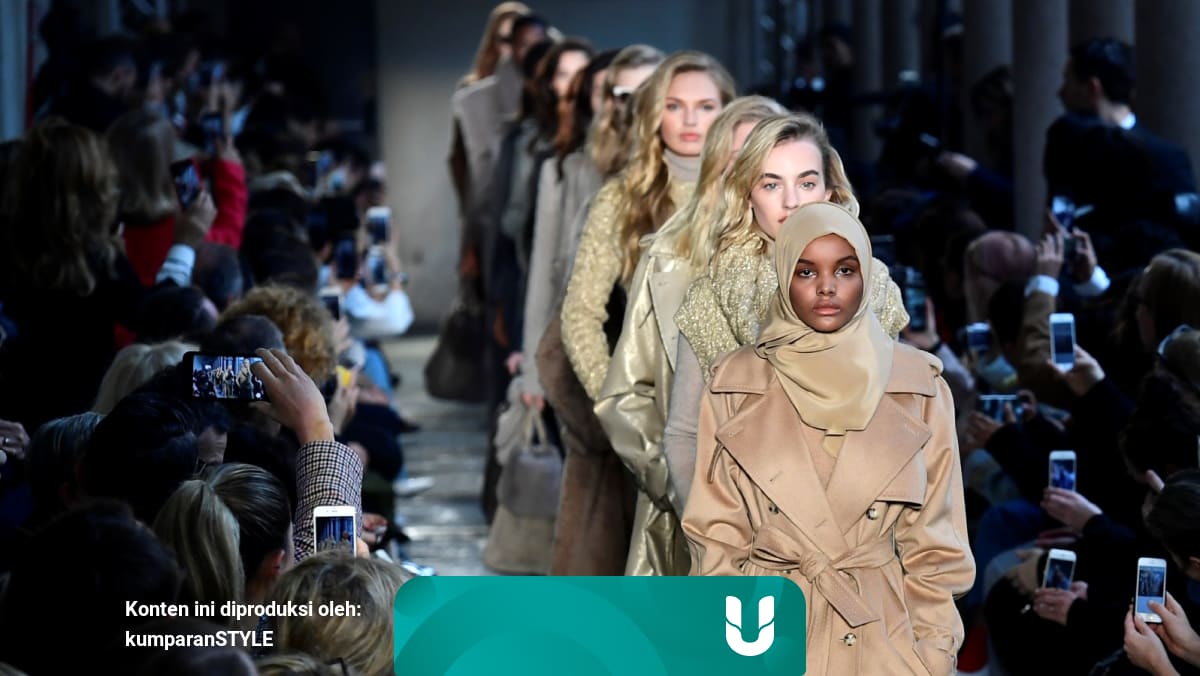6 Model Hijab Yang Bersinar Di Dunia Fashion Internasional Kumparan Com