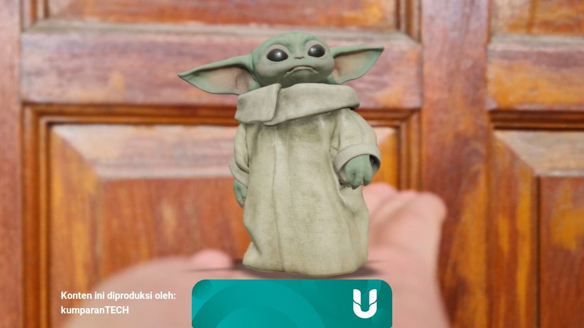 Cara Tampilkan Animasi Baby Yoda 3d Karakter The Mandalorian Di Google Search Kumparan Com
