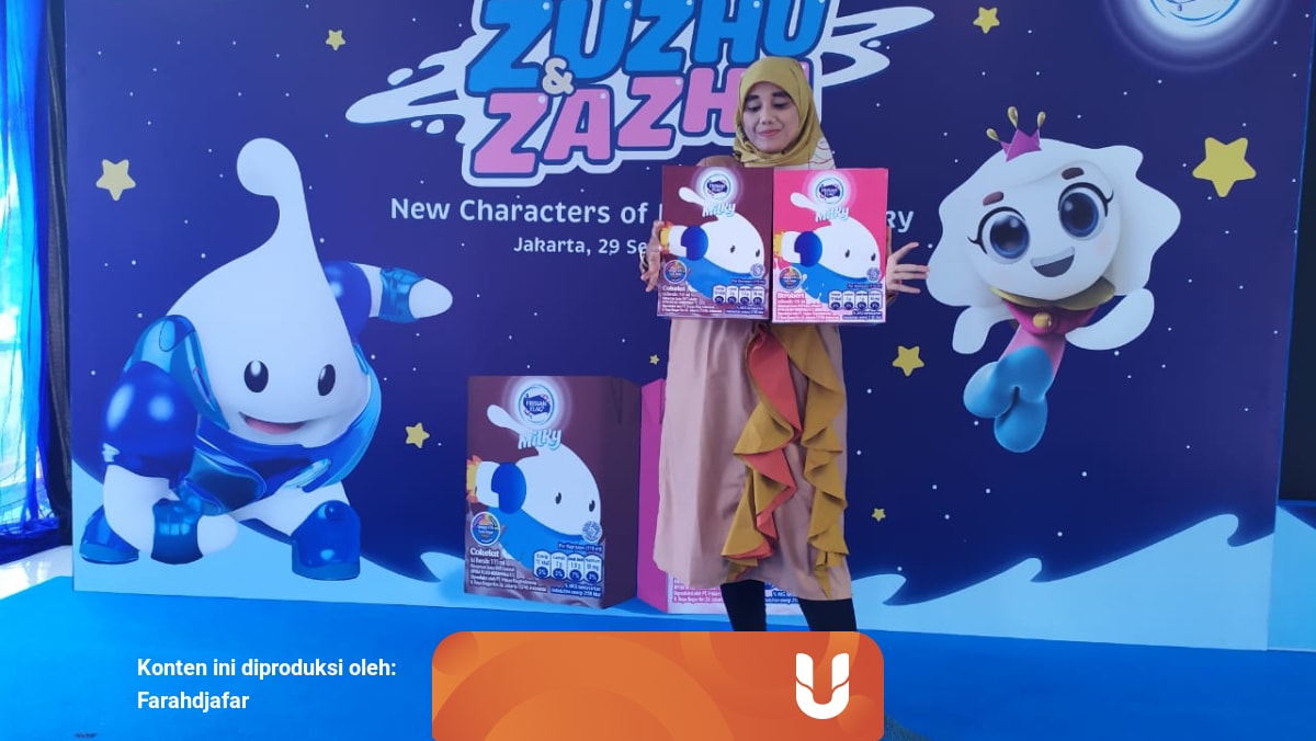 Zuzhu Dan Zazha Tokoh Animasi Edukatif Dari Frisian Flag Kumparan Com