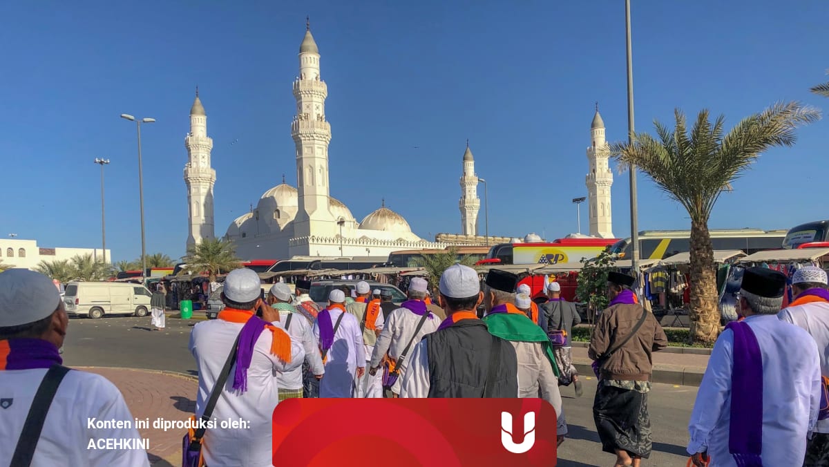 Foto Umrah Jamaah Ke Masjid Quba Madinah Kumparan Com Masjid quba adalah masjid pertama yang dibangun oleh rasulullah saw. umrah jamaah ke masjid quba madinah