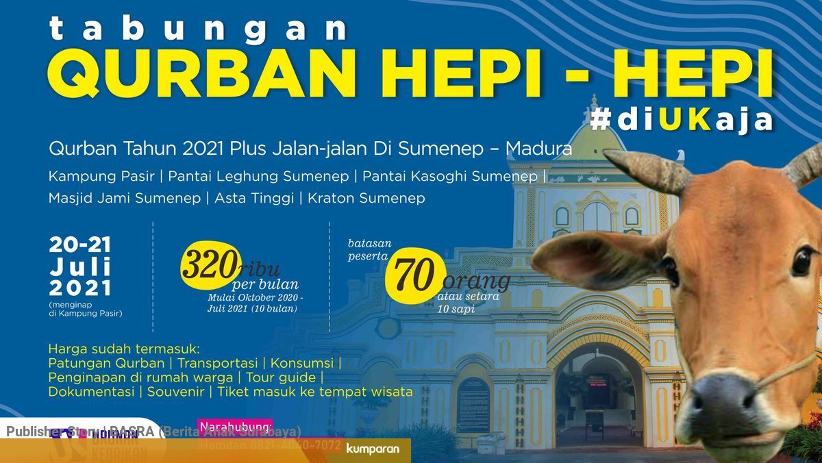 Qurban Hepi Hepi Berkurban Sambil Wisata Asyik Cukup Rp 320 Ribu Kumparan Com