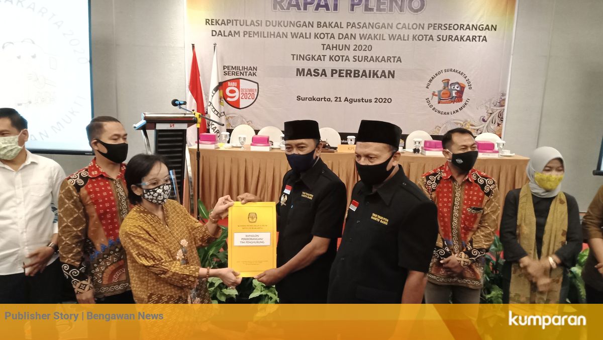 daftar calon walkot dan wawalkot solo