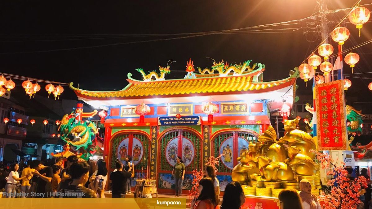 Menilik Patung Tua Peh Kong Di Wihara Pusat Kota Singkawang Kumparan Com