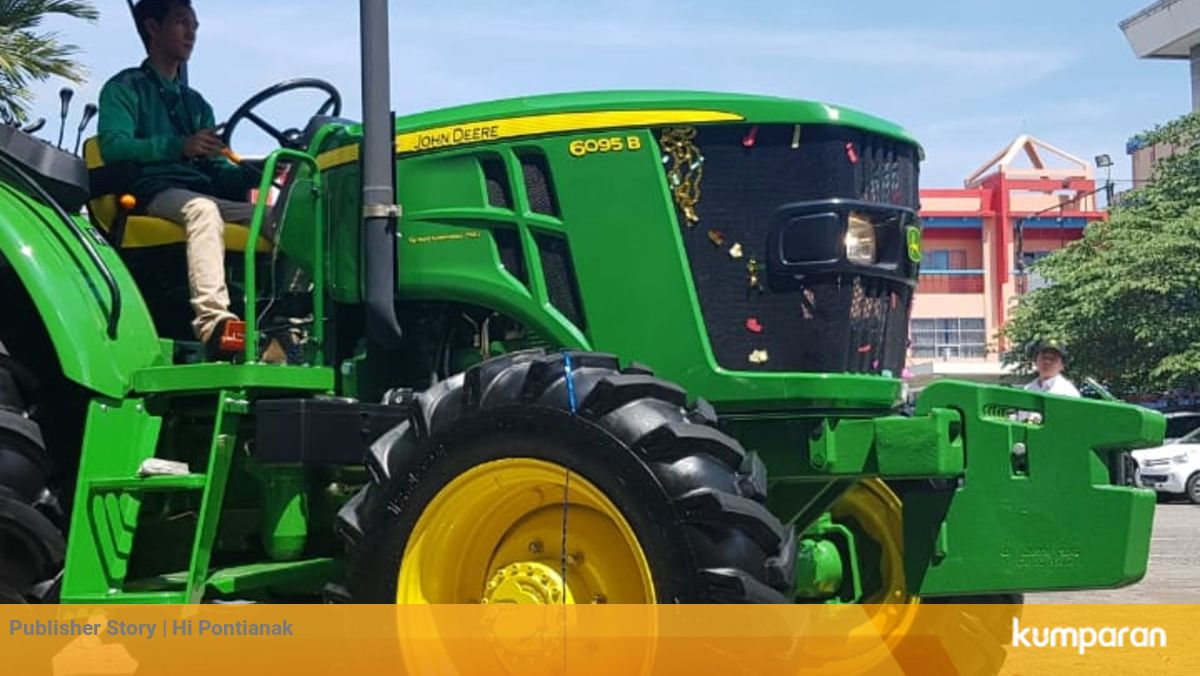John Deere Luncurkan Traktor 6b Series Di Pontianak Kumparan Com