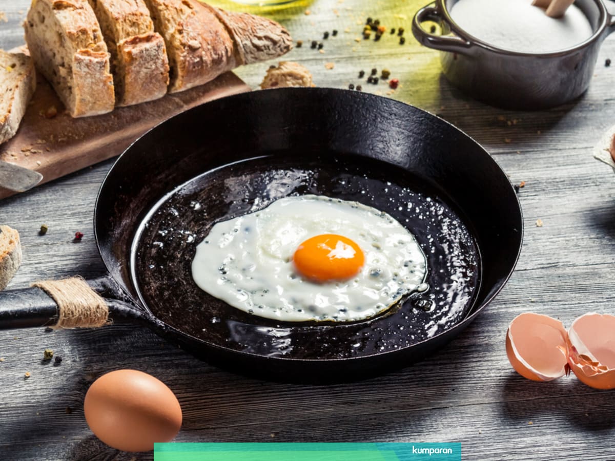 Tips Menggoreng Telur Mata Sapi Dengan Tampilan Sempurna Kumparan Com