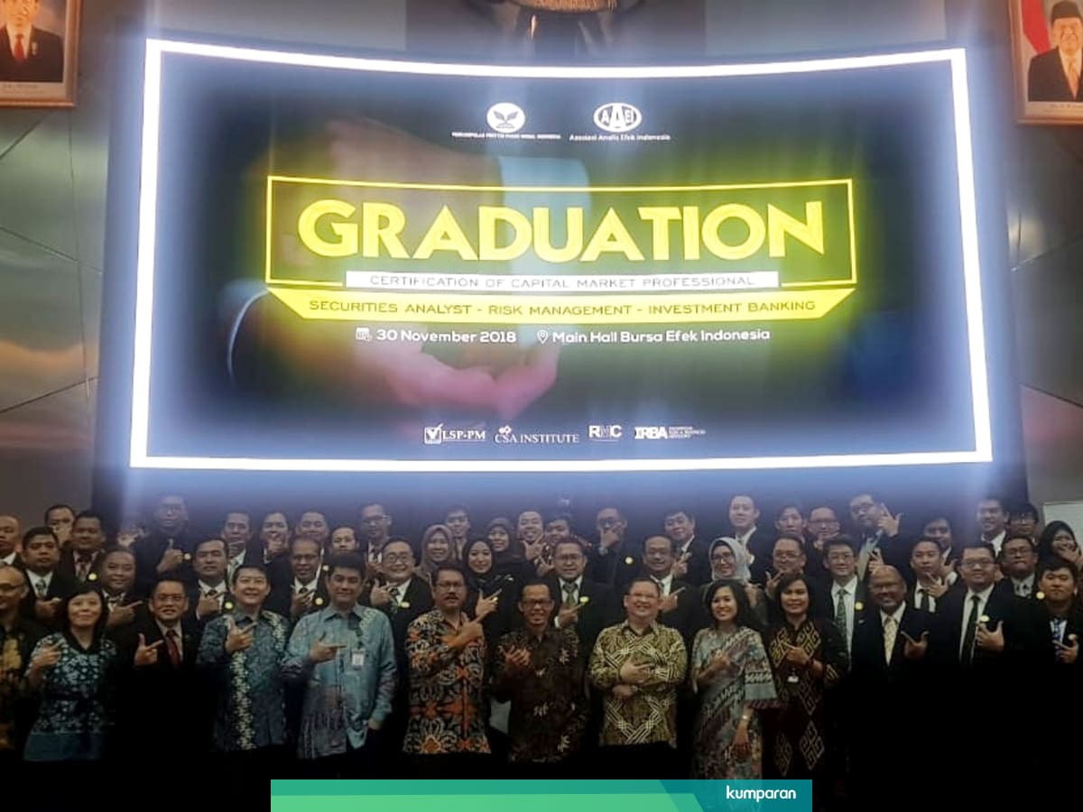 77 Broker Saham Dapat Sertifikasi Ahli Pasar Modal Kumparan Com