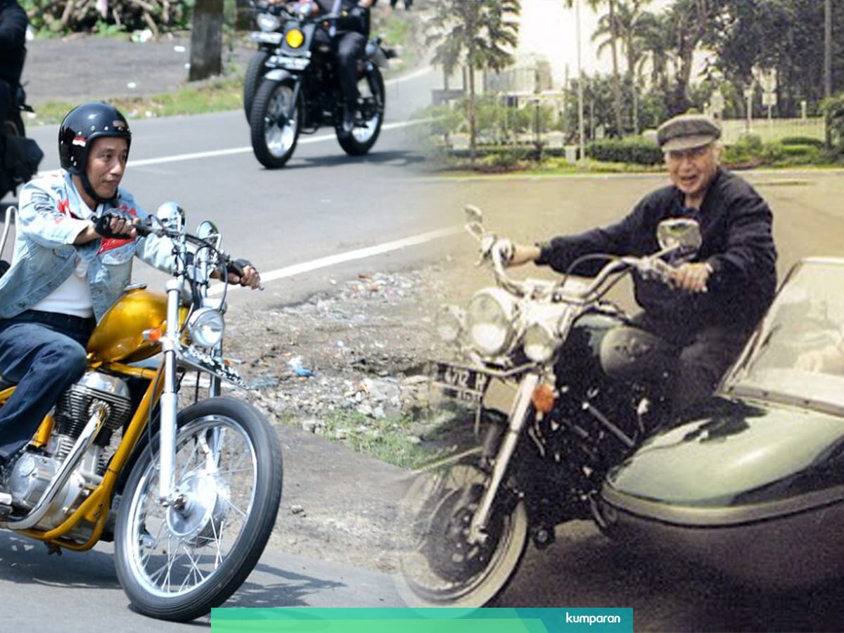 Bukan Cuma Jokowi Sby Hingga Habibie Juga Pernah Motoran Kumparan Com