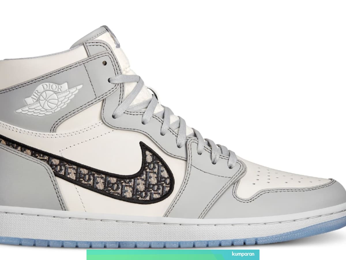 Tentang Sneakers Rp 200 Juta Air Jordan 1 Og Dior Dan Kisah Di Baliknya Kumparan Com